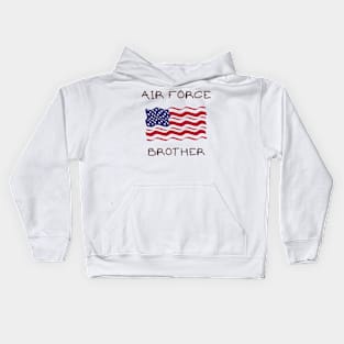 Air force brother Kids Hoodie